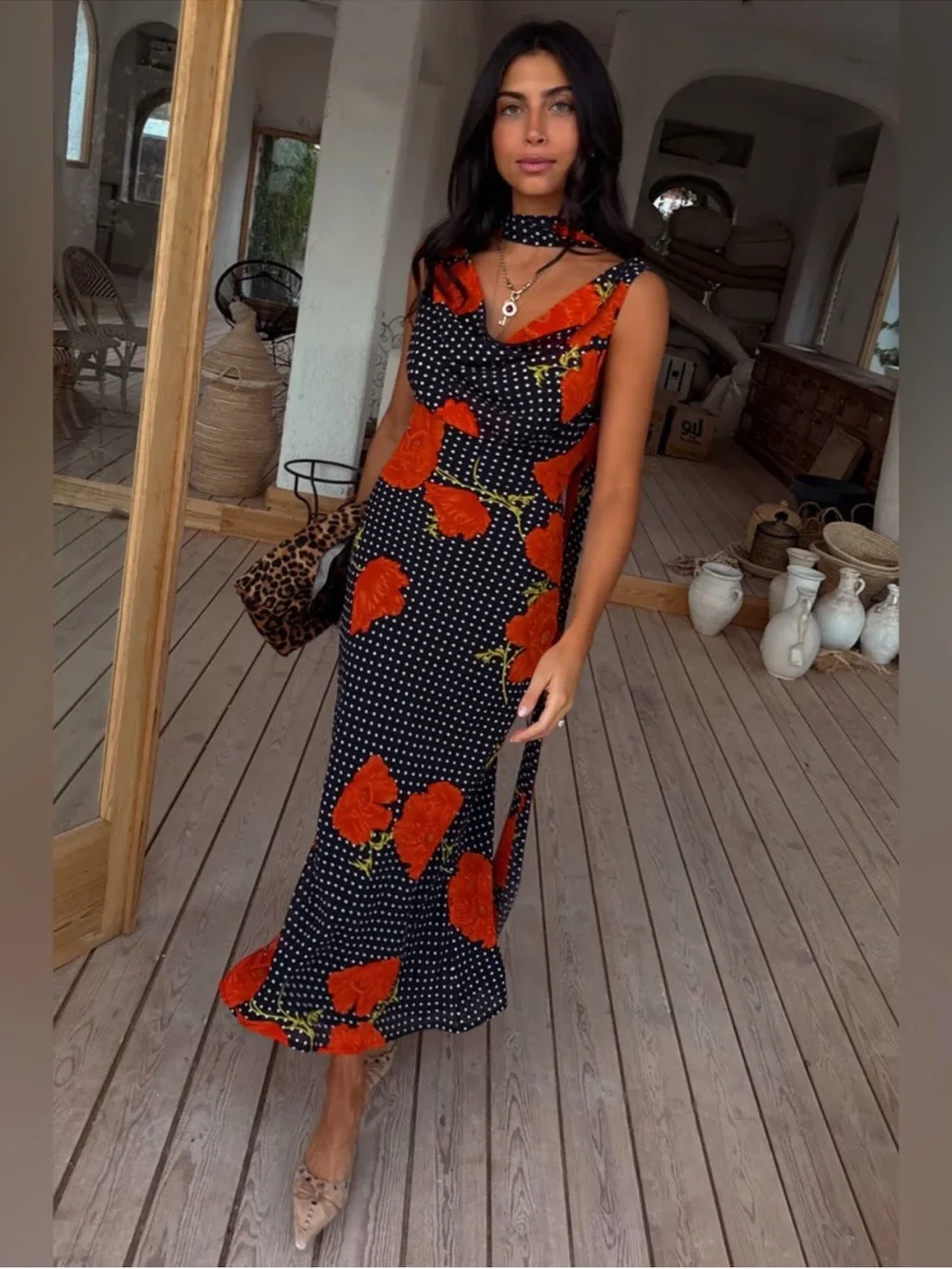 Never Fully Dressed Black Poppy Sophie Dress - Picture 4 of 12